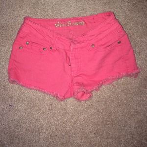 Pink size 0 shorts