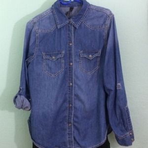 Denim shirt