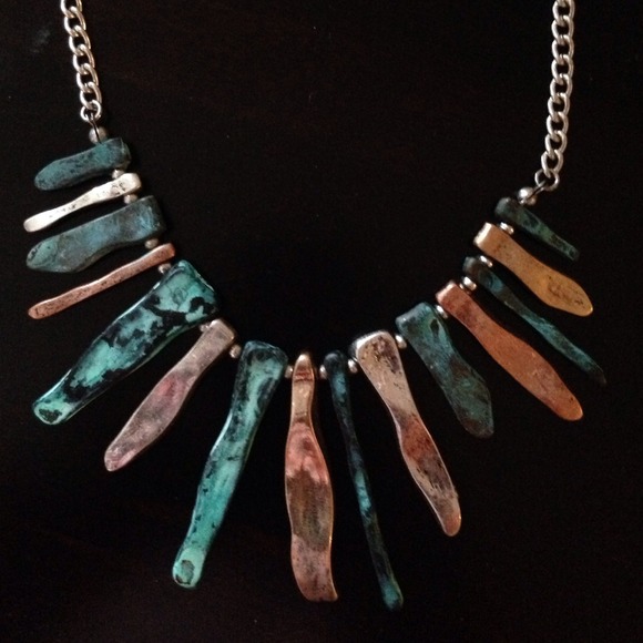 New Patina necklace for spring