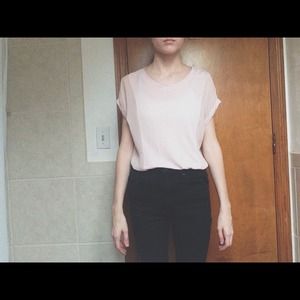 Light pink blouse