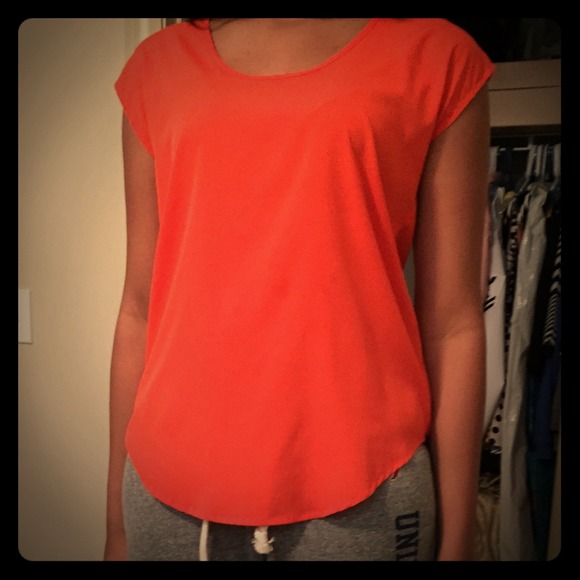 Orange Blouse