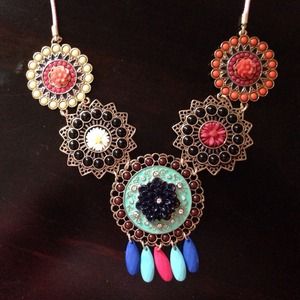 💖HP💖 necklace with adjustable pink nylon cord