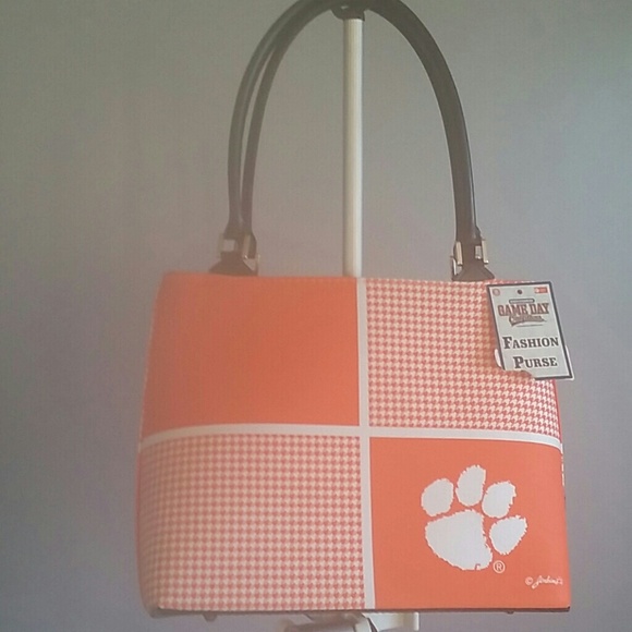 Brand new Clemson Tiger purse