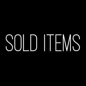 Sold items