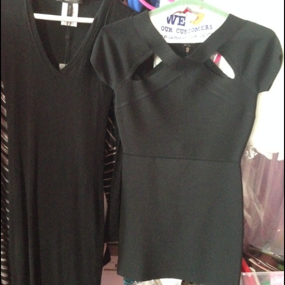 BCBG Black Bodycon Dress