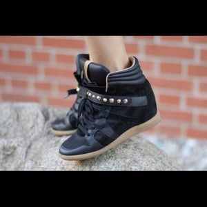 Zara wedge sneakers