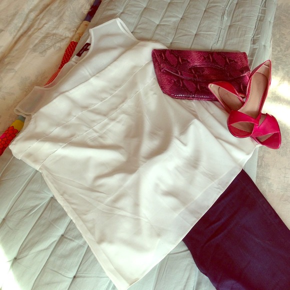 White blouse by Alex & Alex