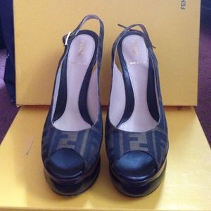 Fendi Zucca Print Sanals