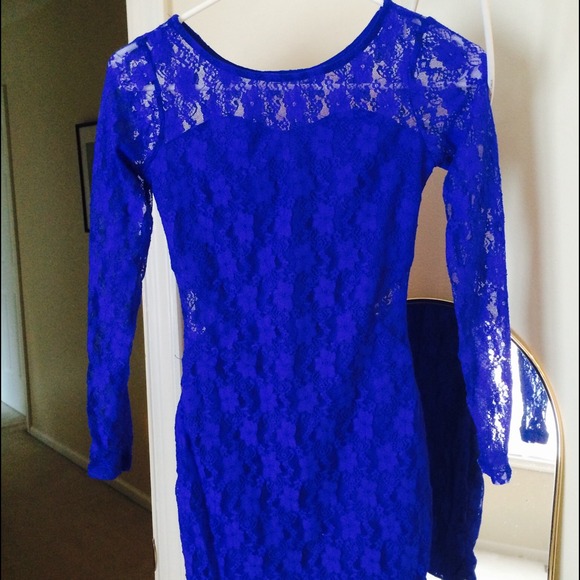 Royal Blue Dress xs