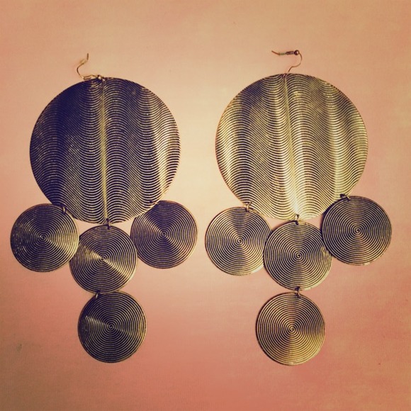 TopShop tribal Statement earrings