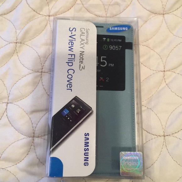 Galaxy Note 3 S view case. Slate blue