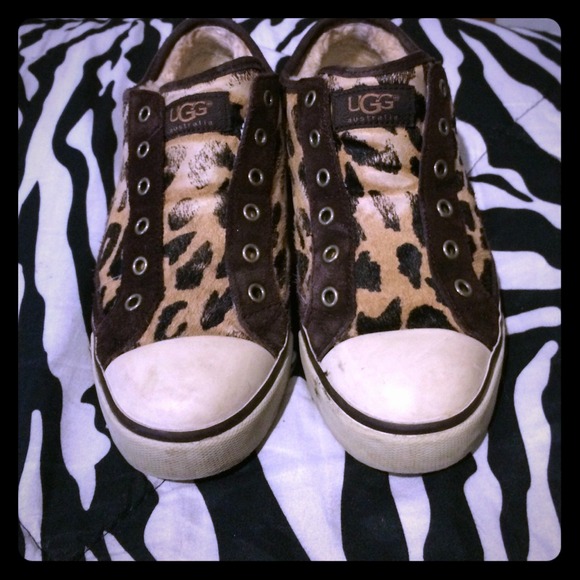 Ugg Australia cheetah print sneakers