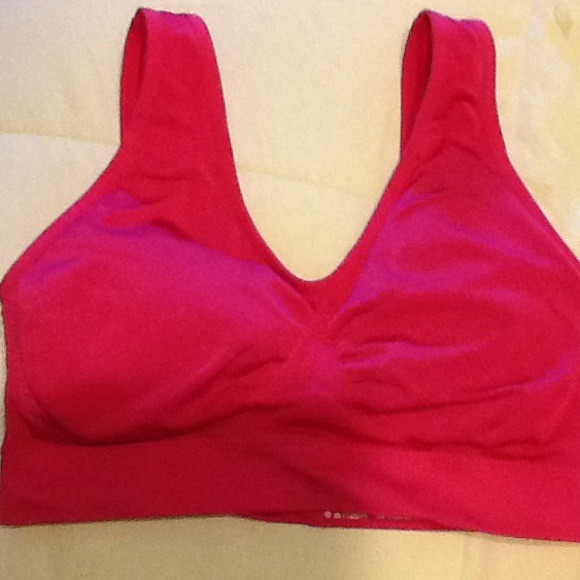 Other - Pink stretchy sports bra with padding Other - Pink stretchy sports bra with padding