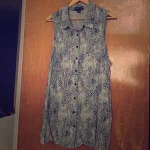 Plus Size Button-Down Woven Top