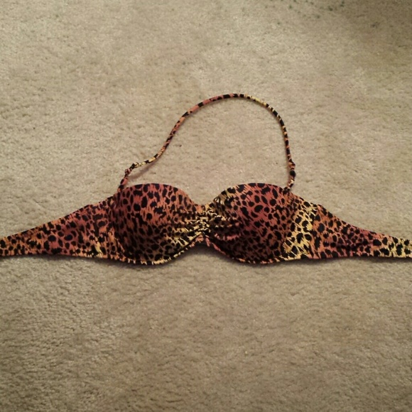 Victoria's Secret animal print bikini top