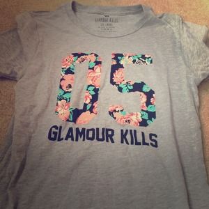 Zumiez Glamour Kills Floral T-Shirt