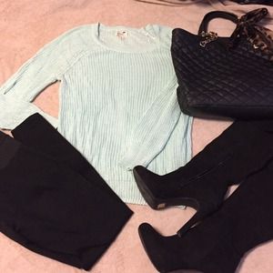 Mint Colored Sweater Brand New! Never Worn!