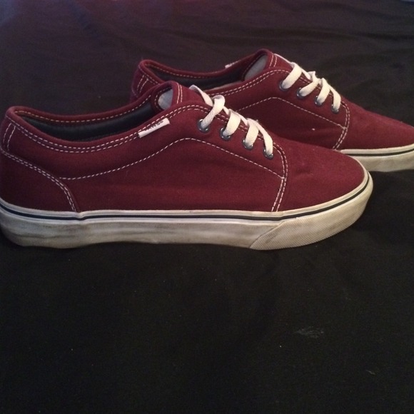 Vans (maroon)