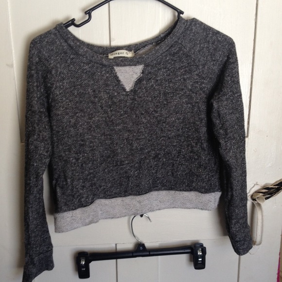 Crop sweater