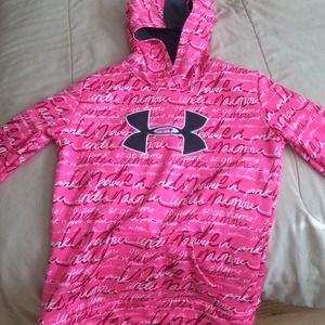 Under armor cancer awareness sweater