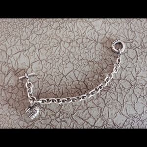 💯% Auth. Lagos Heart Bracelet