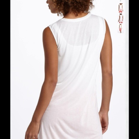 Anthropologie Tenuous Vines Tunic White. - Picture 2 of 3