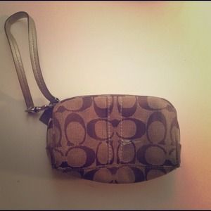 Coach wristlet