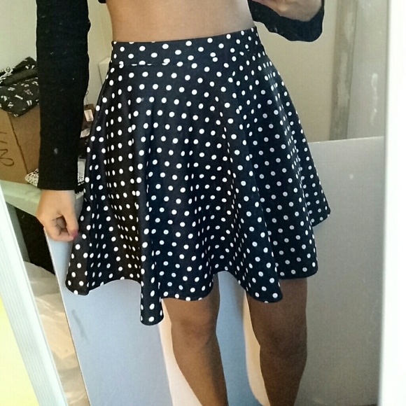 Dresses & Skirts - Polka Dotted Skirt