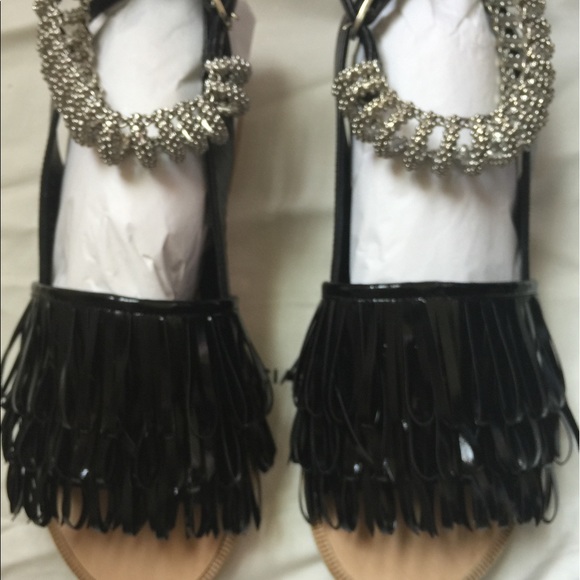 NIB Balenciaga Fringe Sandals - Picture 10 of 10