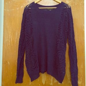 Plus Size Inset Lightweight Sweater