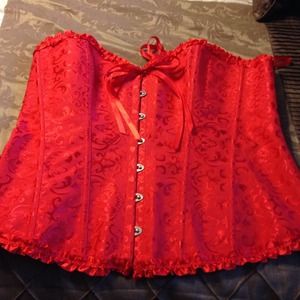 Red Babydoll Corset