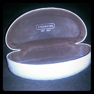 Authentic Coach sunglass case