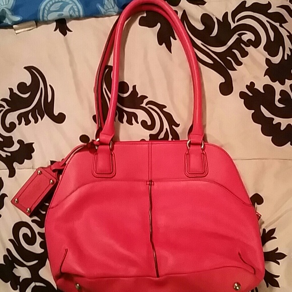 Great Condition Pink Tignanello Handbag