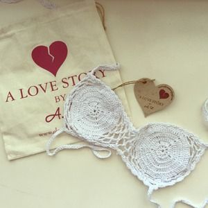 A Love Story by A.F. Bikini Top