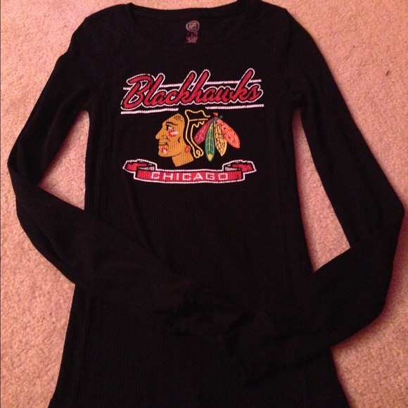 Chicago Blackhawks NHL flannel long sleeve shirt