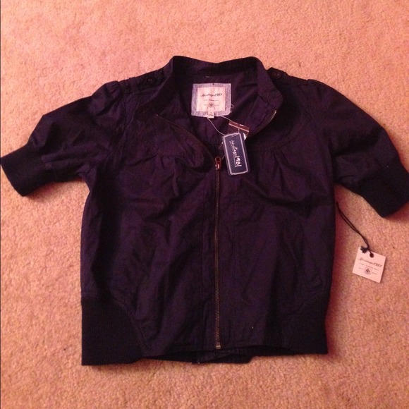 Heritage 1981 blue bomber jacket