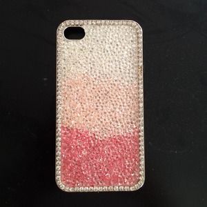 Iphone 4/4s dazzling diamond case