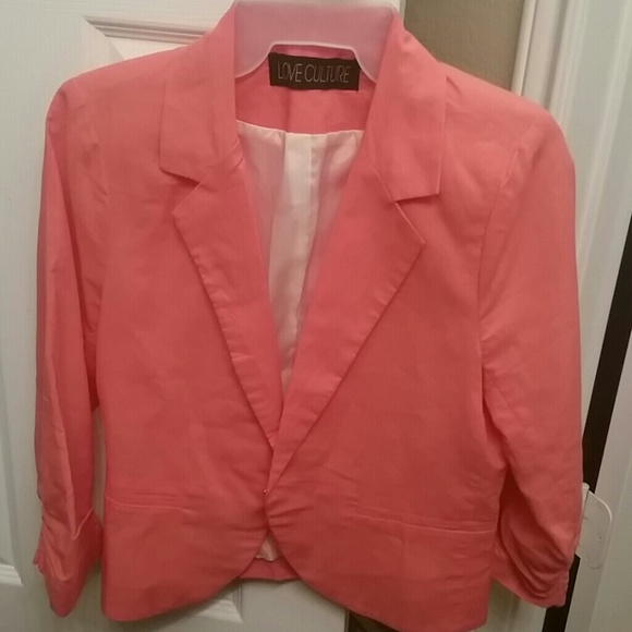 Coral  blazer