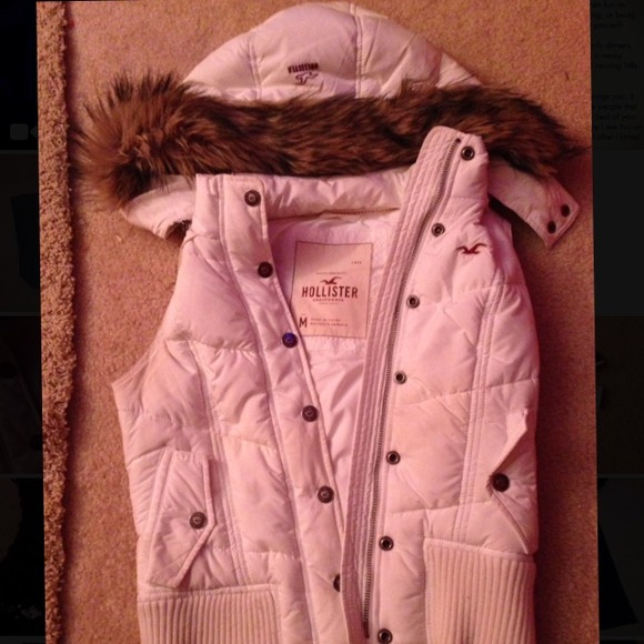 Hollister jacket/vest with hood