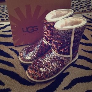 Ugg classic sparkle boots