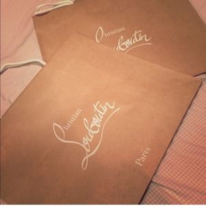 Christian louboutin CL shopping paper bags