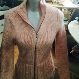 Pink and gold super soft Nollie sweater