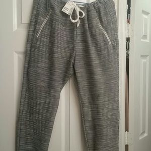 Knitted grey pants