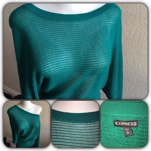 Greenish/blue sweater from Express