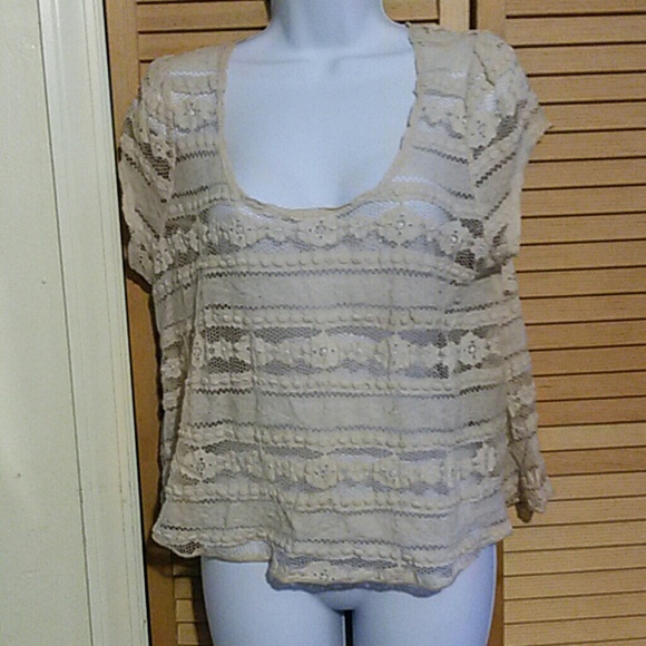 Tops - Lace Crop  top