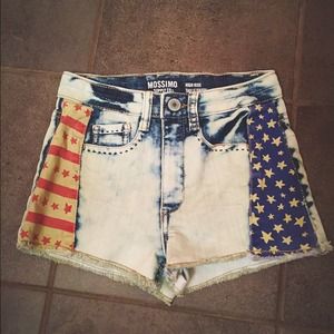 American Flag Shorts