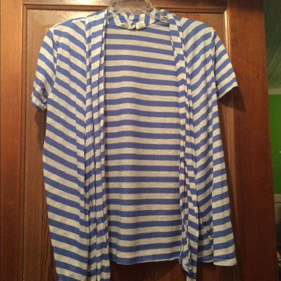 Lightweight striped cardigan