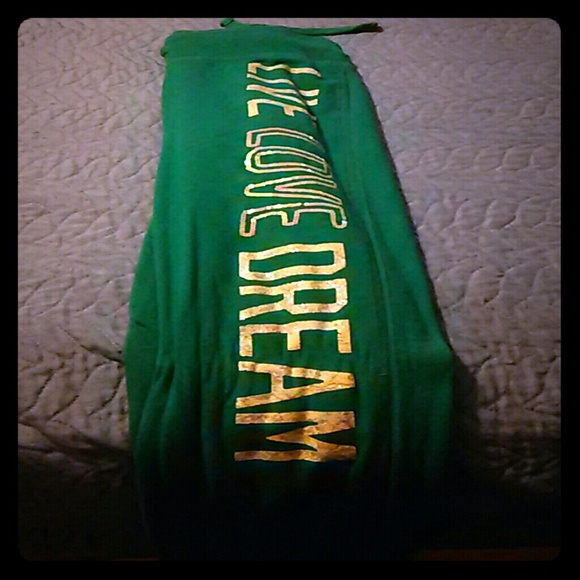 Live love dream sweat pants