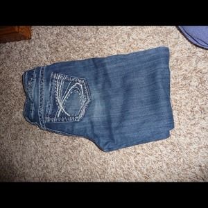 Silver Suki Capri jeans