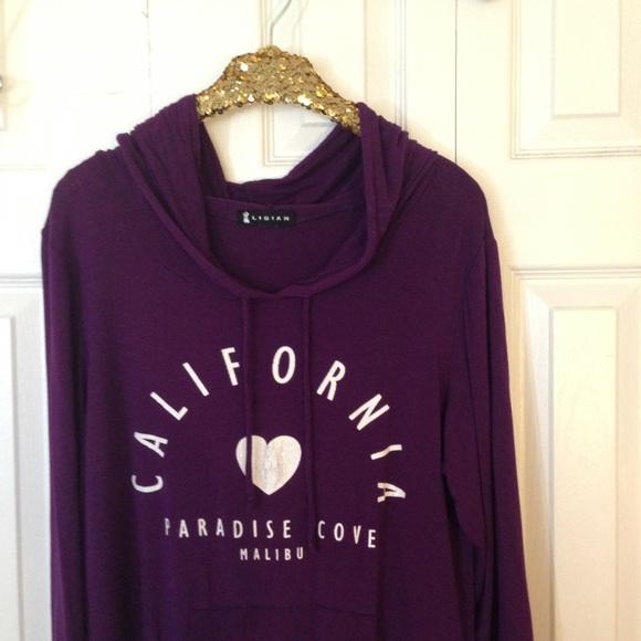 Jackets & Blazers - ✨CLEAROUT SALE✨Purple California hoodie